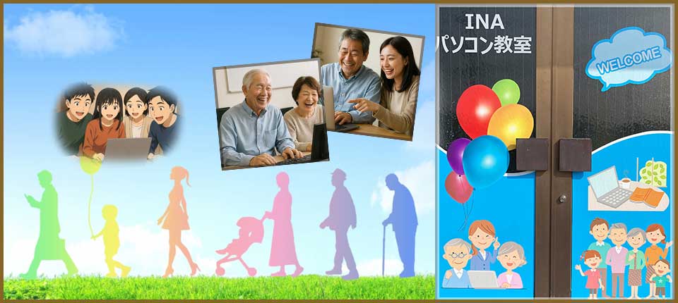 INAパソコン教室topイメージ